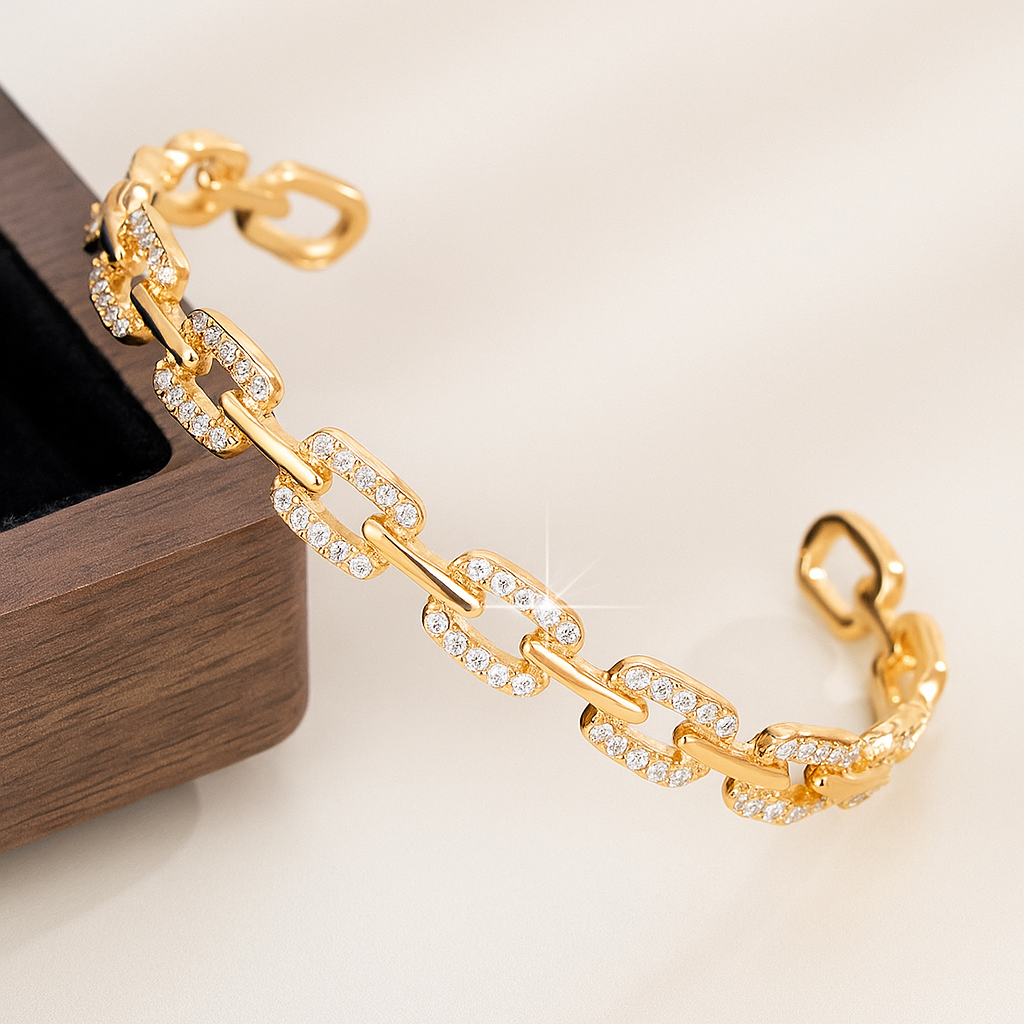 Lumière Link Cuff Bracelet