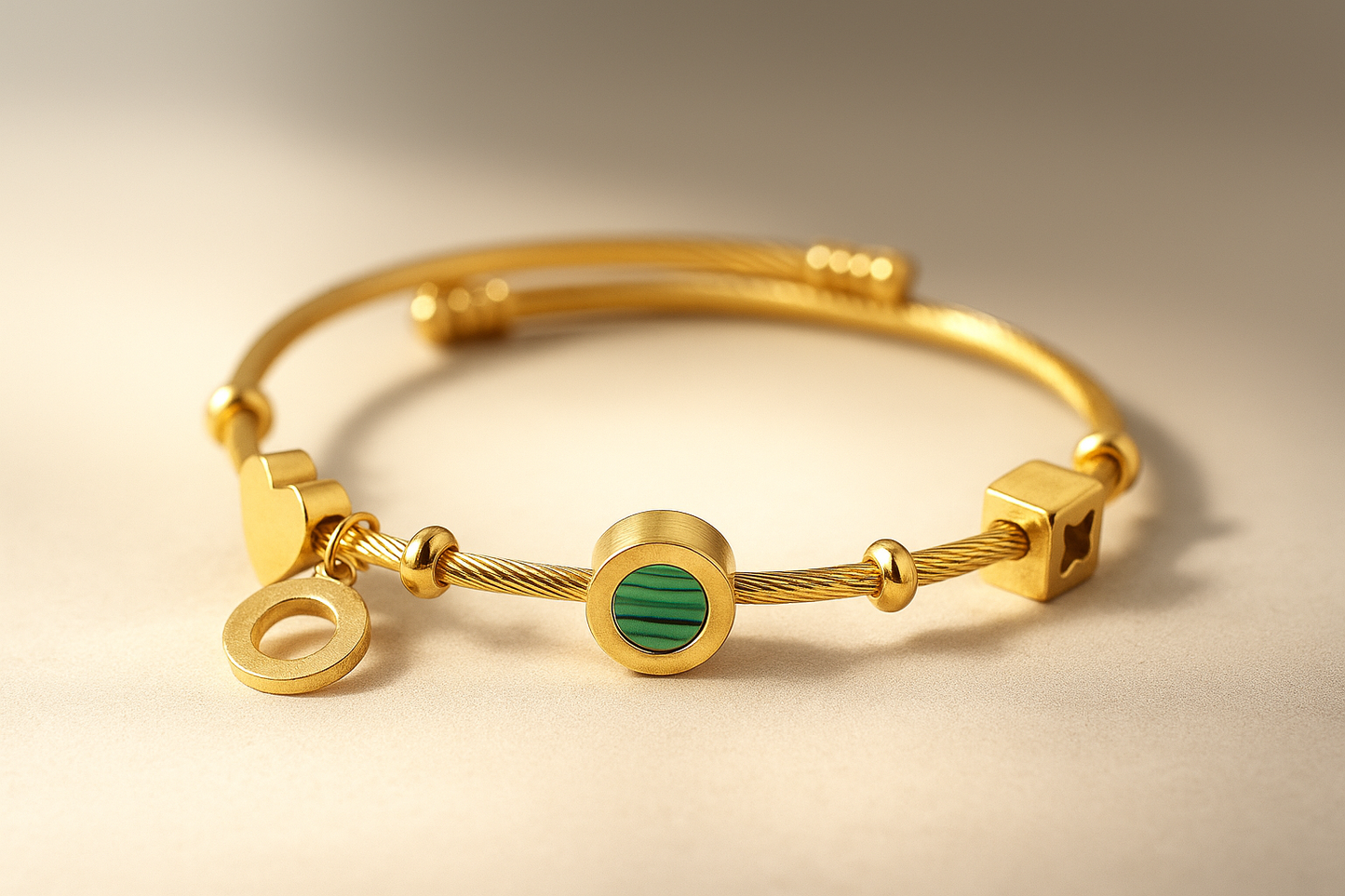 Charm Cable Bracelet