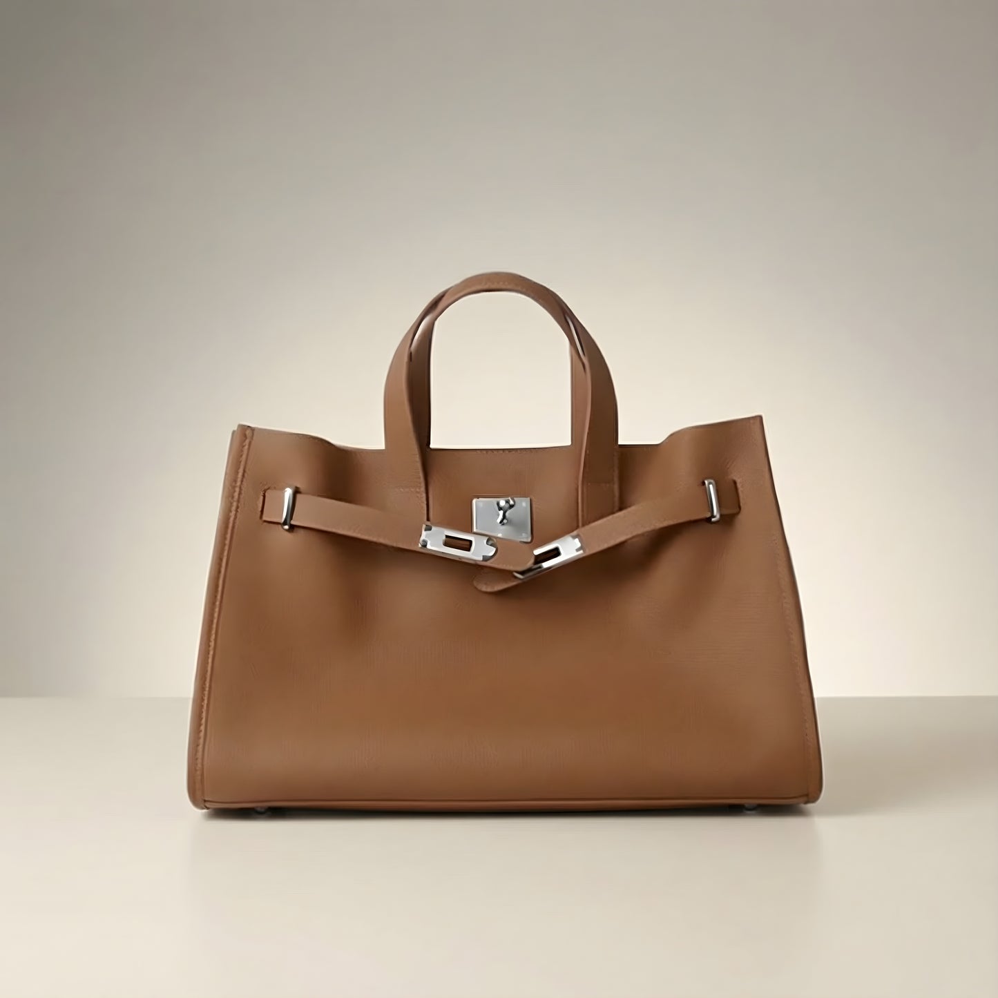 The Structured Essential Leather Tote