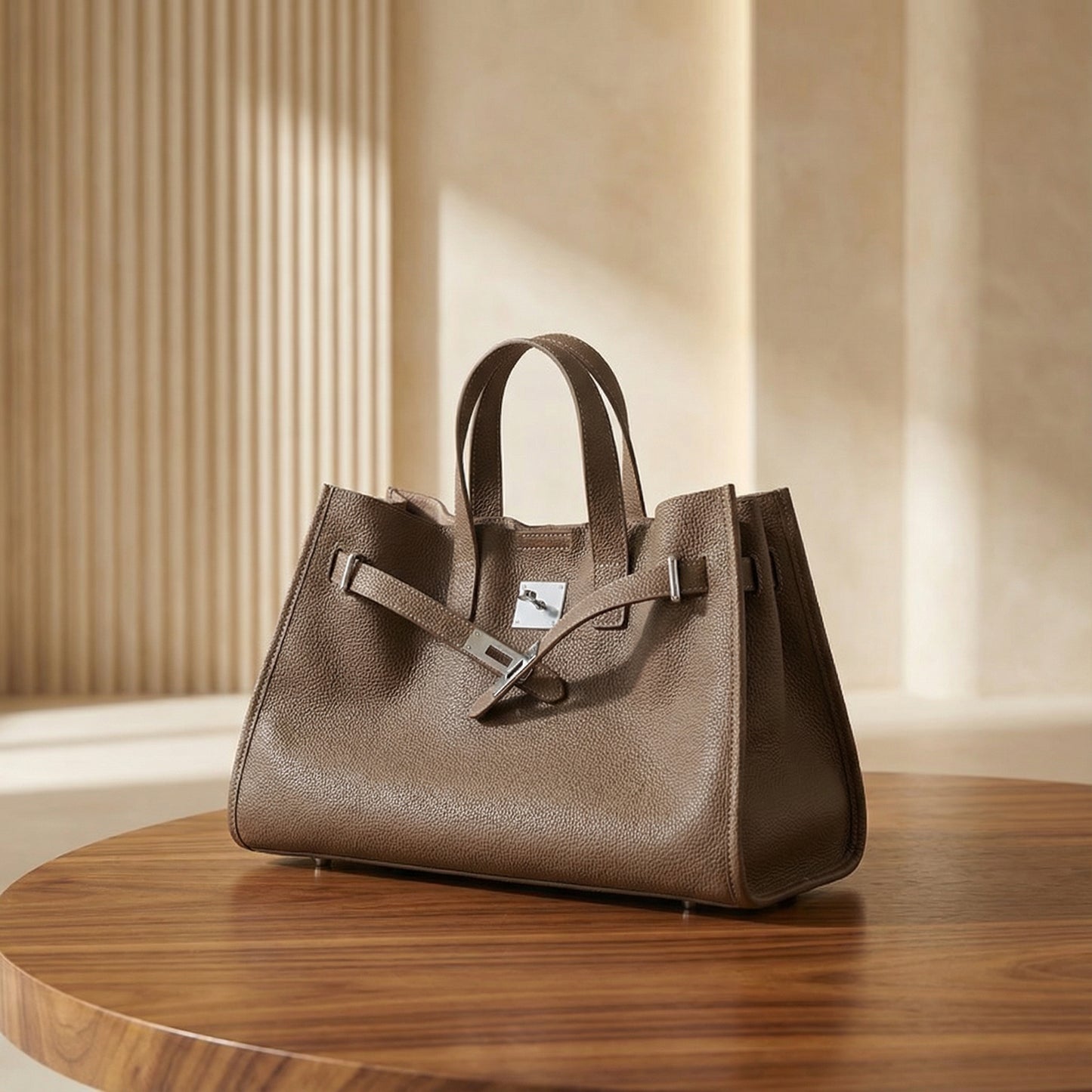 The Structured Essential Leather Tote
