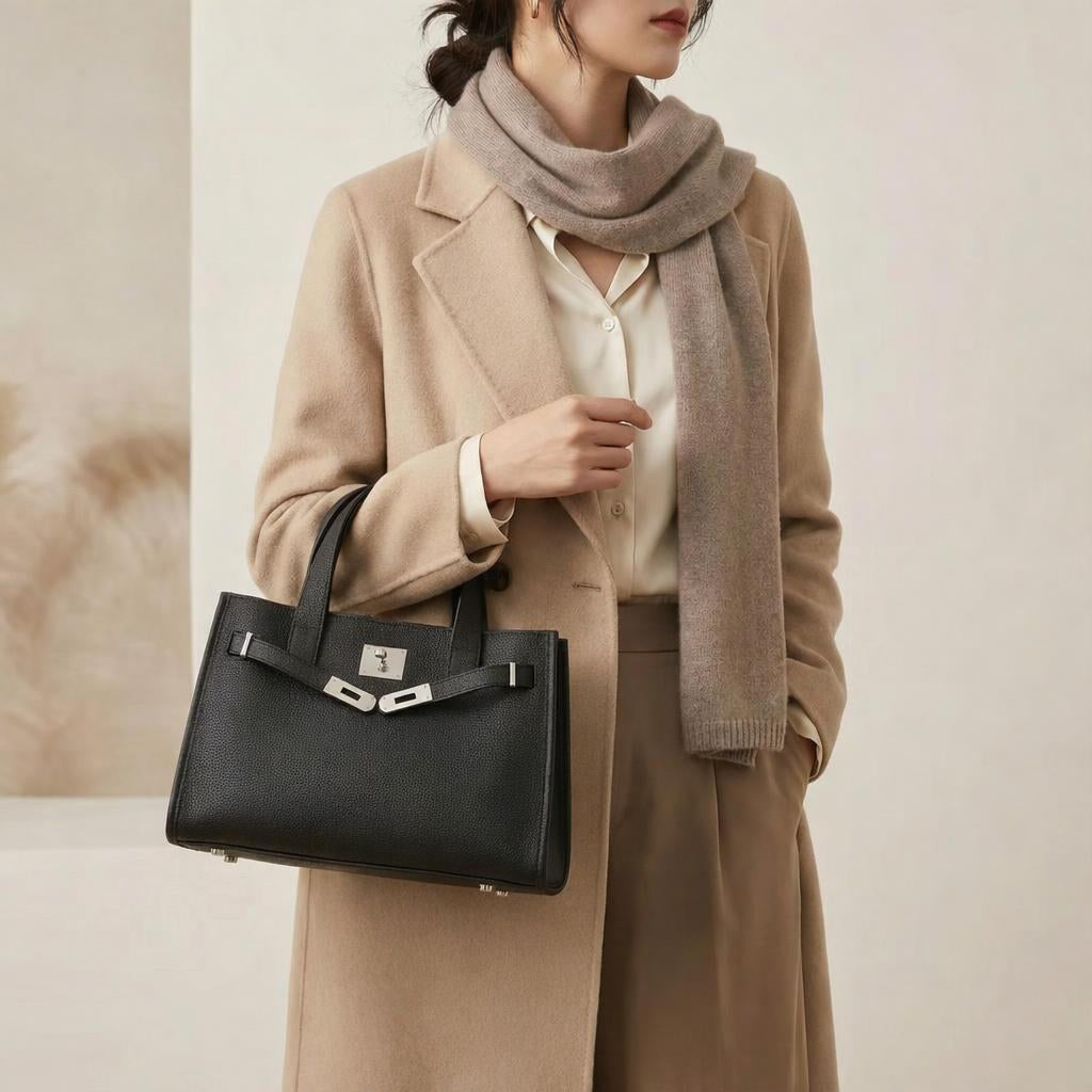 The Structured Essential Leather Tote