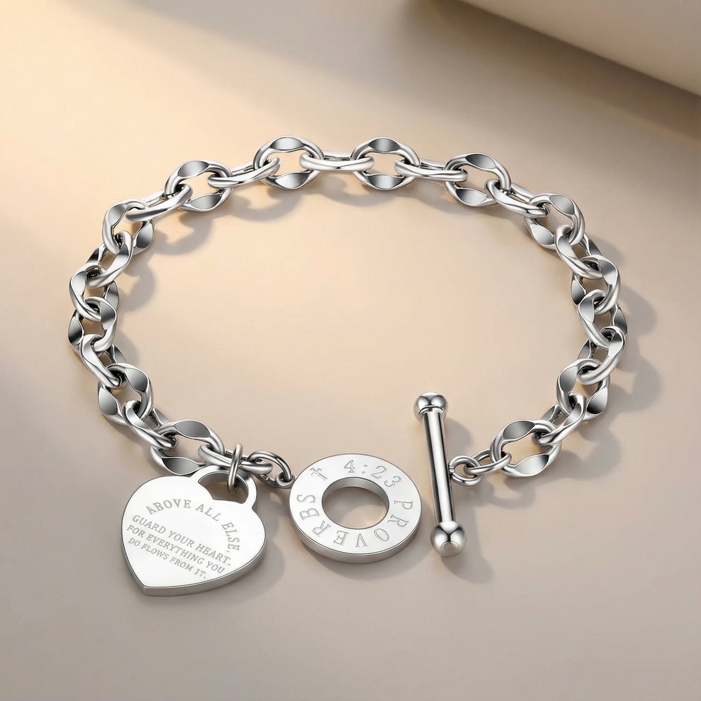 Stainless Steel Link Bracelet