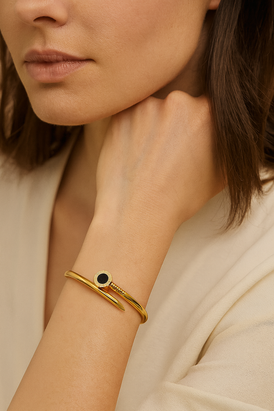 Dial Gold Bracelet