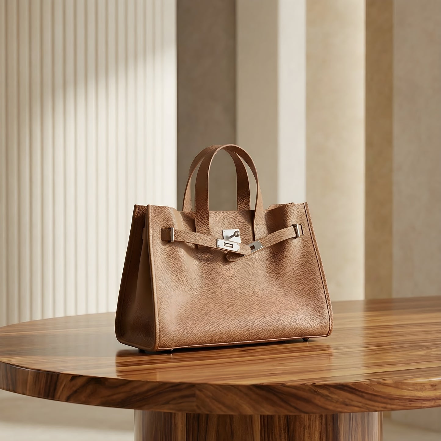 The Structured Essential Leather Tote