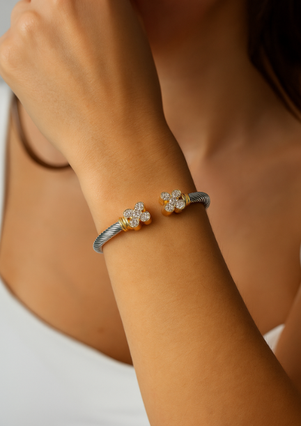 Celestia Bloom Cable Bracelet